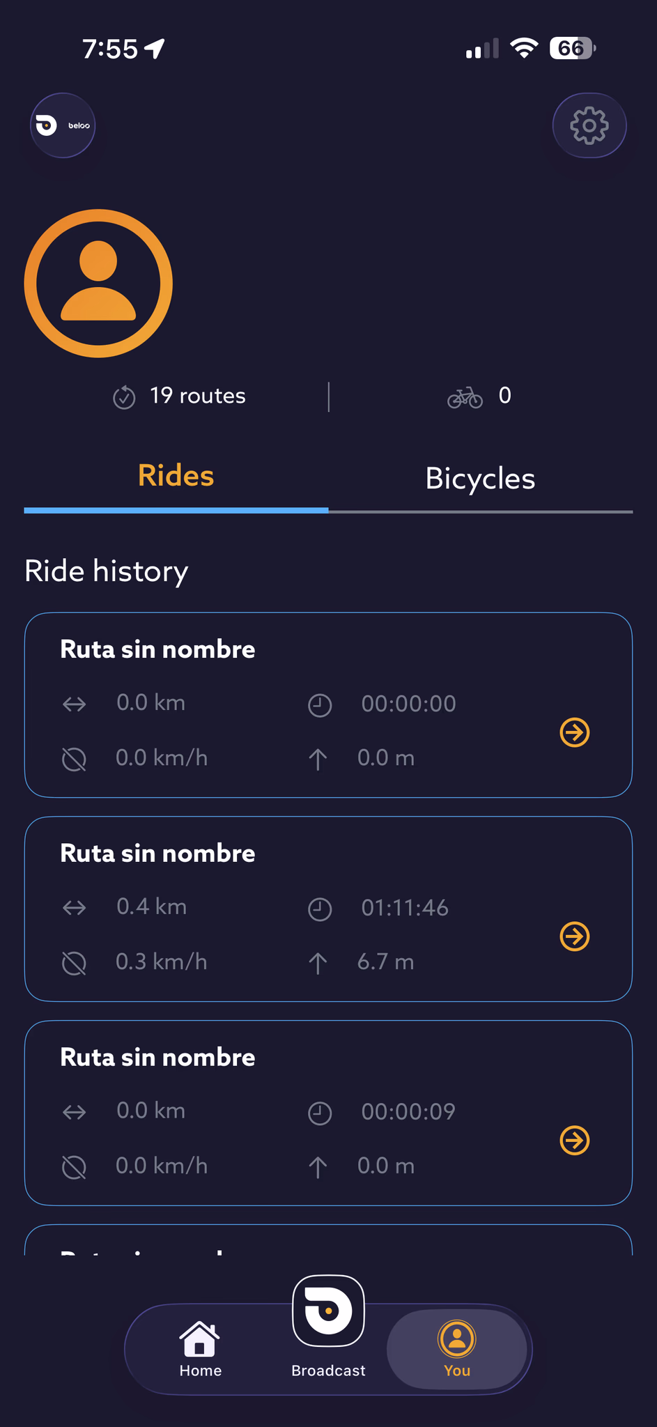Beloo app, original screen 4