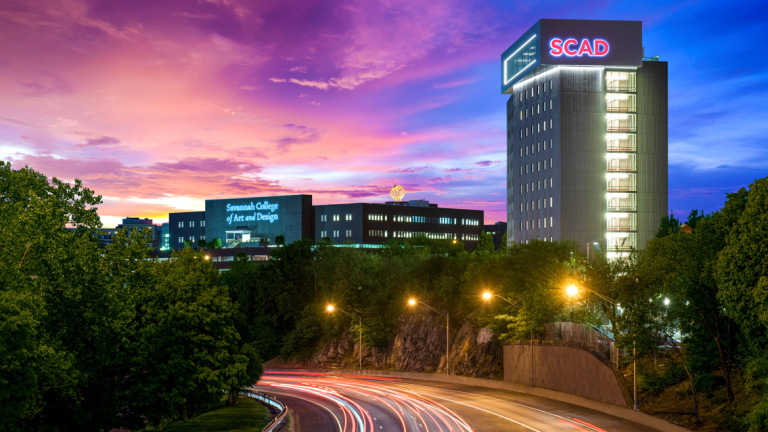 FORTY building exterior at SCAD Atlanta