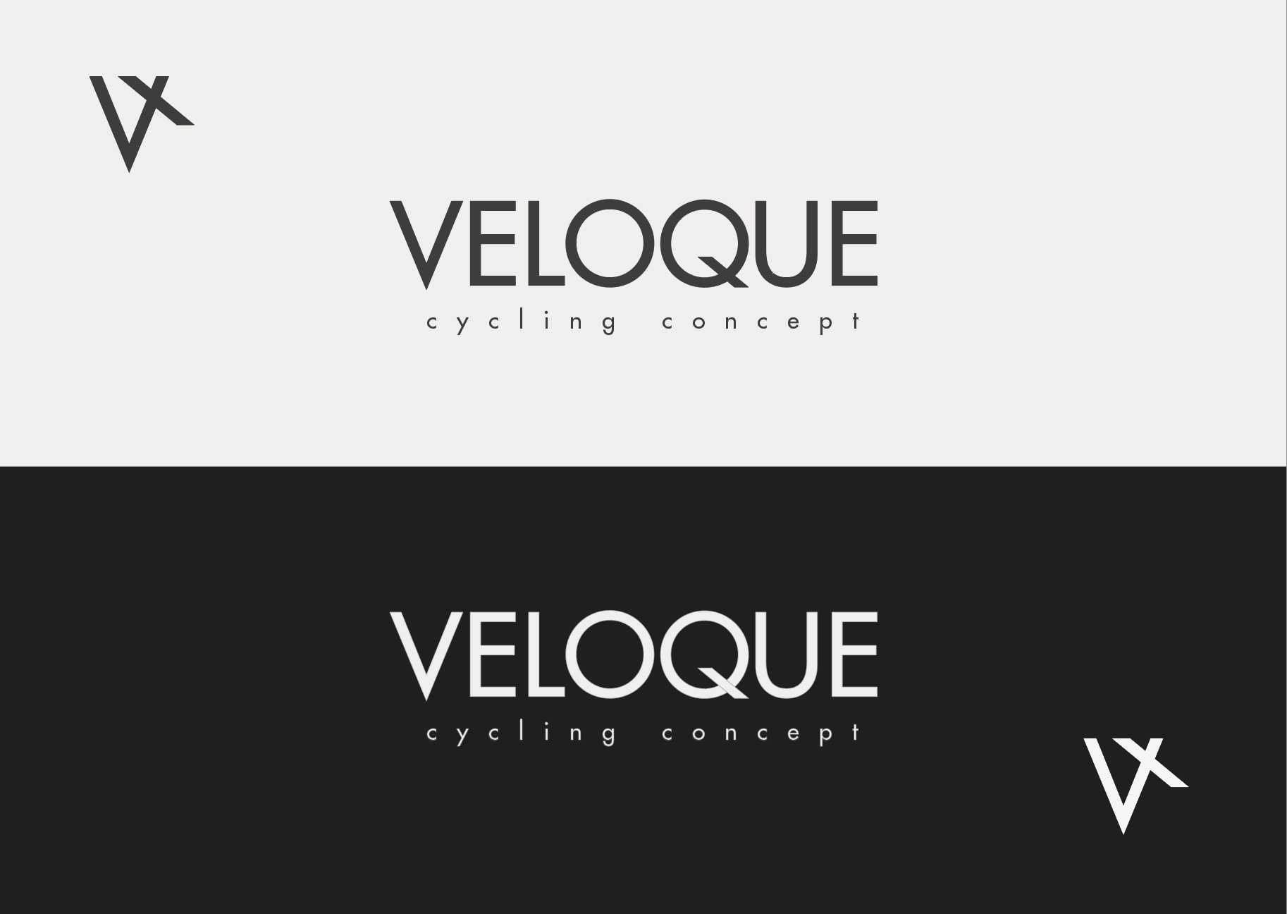 VELOQUE primary wordmark, full lockup