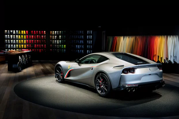 Reference image, the Ferrari Tailor Made programme, taken as the model for the VELOQUE Tailor-Made service