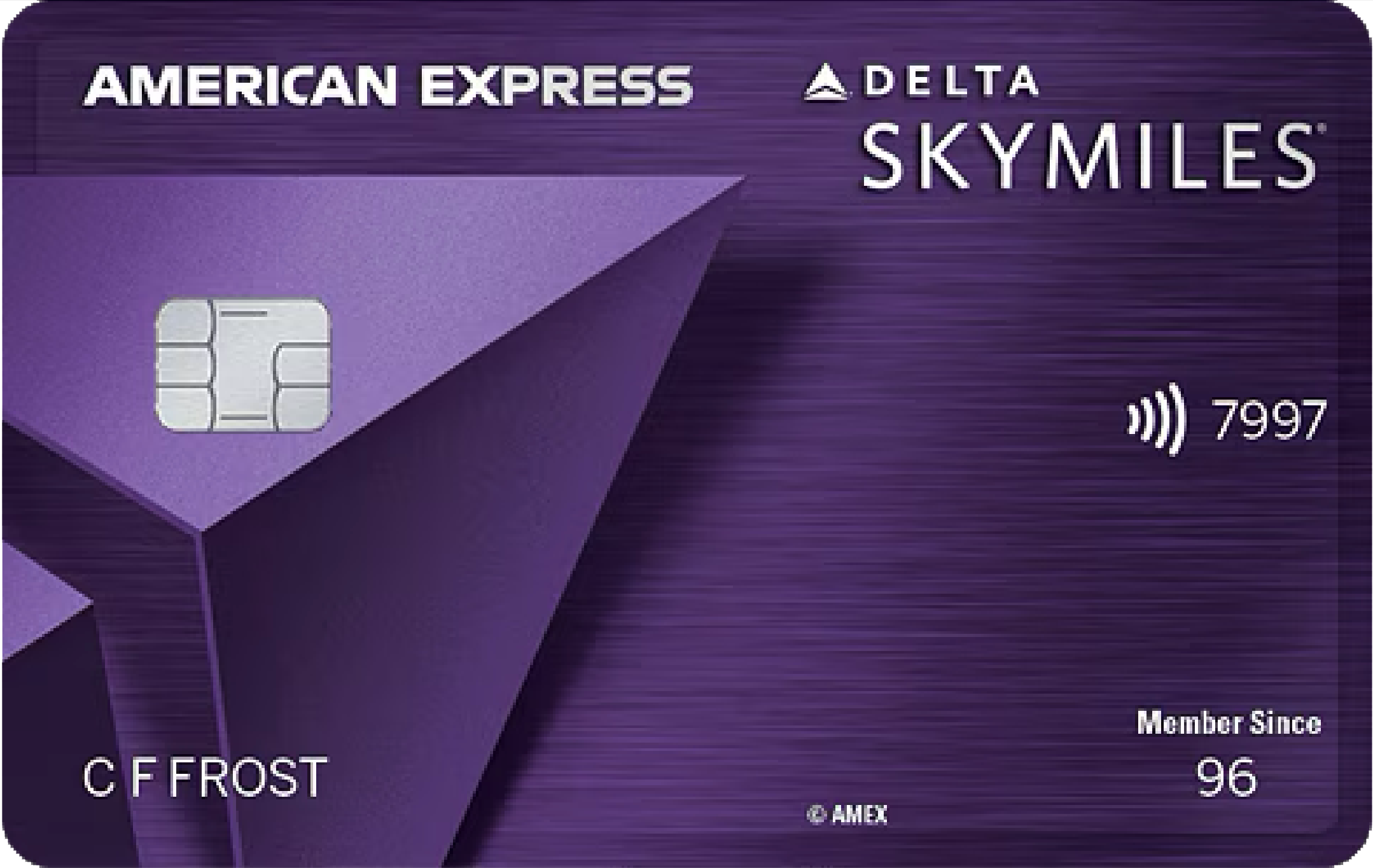 Reserve Delta SkyMiles card